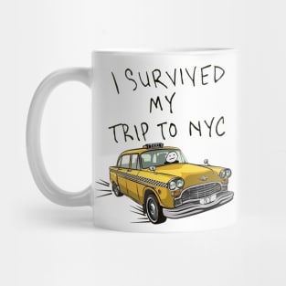 i survived my trip to nyc Mug